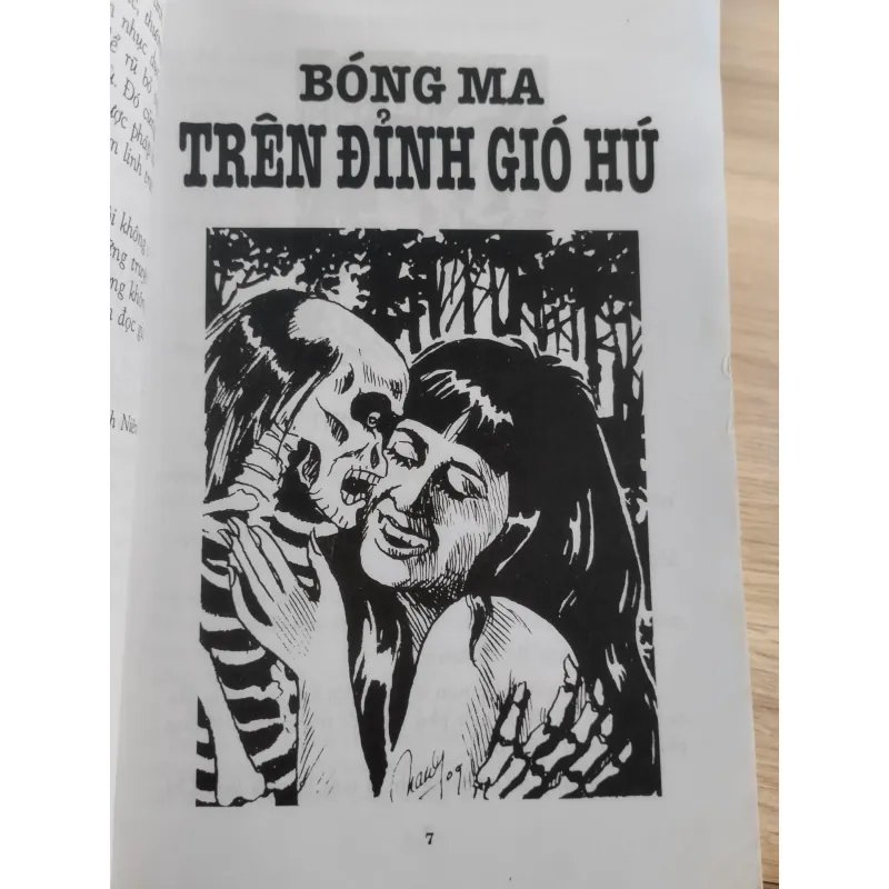cuốn tiểu thuyết kinh dị mang tên "Bóng Ma Trên Đỉnh Gió Hú" 1032087