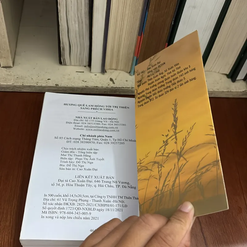 [Chữ Ký Tác Giả] - II Hương Quê Lam Hồng Tới Trị Thiên Sang PRếch Vihia - Cao Xuân Đại 595636