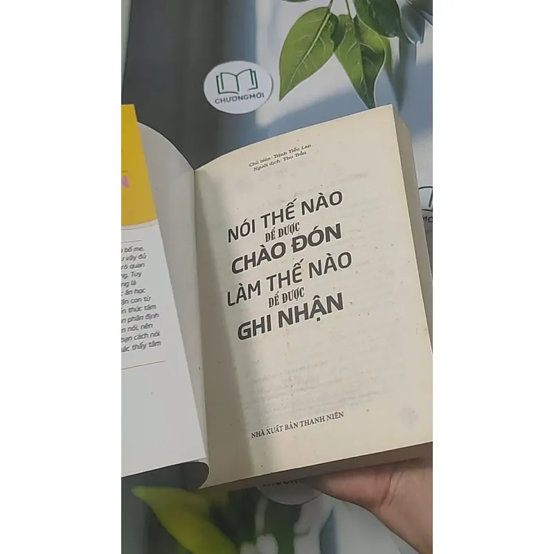 Nói thế nào để được chào đón, làm thế nào để được ghi nhận - Trịnh Tiểu Lan 688450