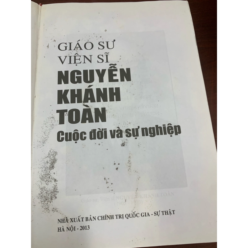 Giáo sư viện sĩ Nguyễn Khánh Toàn cuộc đời và sự nghiệp  277363