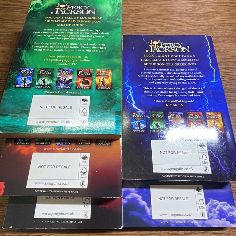 Percy Jackson collection Rick Riordan 378204