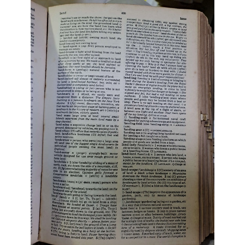 Oxford Advanced Learner's Dictionary 1992 mới 70% ố rách bìa, bung một trang 91 HCM0109 HỌC NGOẠI NGỮ 920491