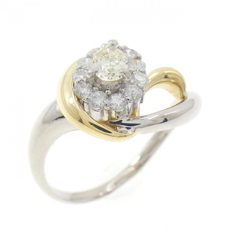 Nhẫn kim cương PT900/K18YG 0.50CT - Hàng hiệu Chính hãng 849673