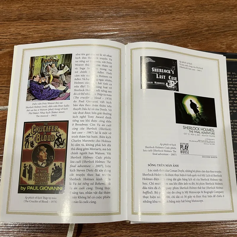 SHERLOCK HOLMES trọn bộ 3 tập  704003