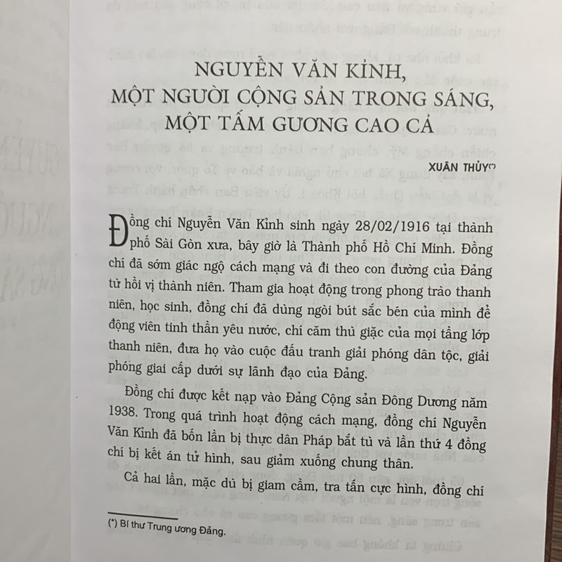 Nguyễn Văn Kỉnh sáng ngời nhân cách cộng sản 187414