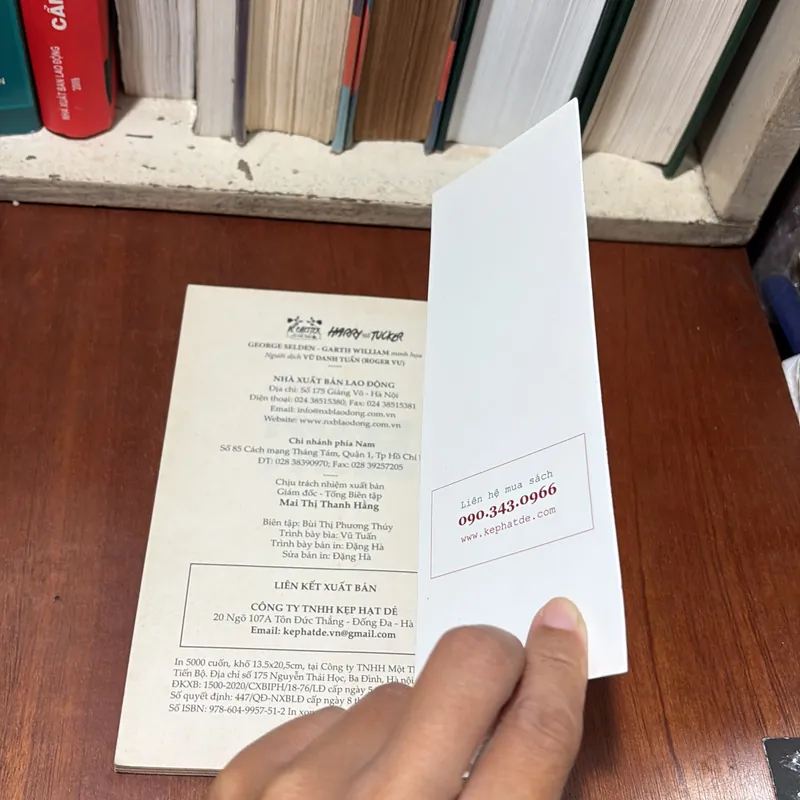 II Sách Thiếu Nhi: Harry Và Tucker (Sách Kẹp Hạt Dẻ) - GEORGE SELDEN - ROGER VU ( Dịch) 722458