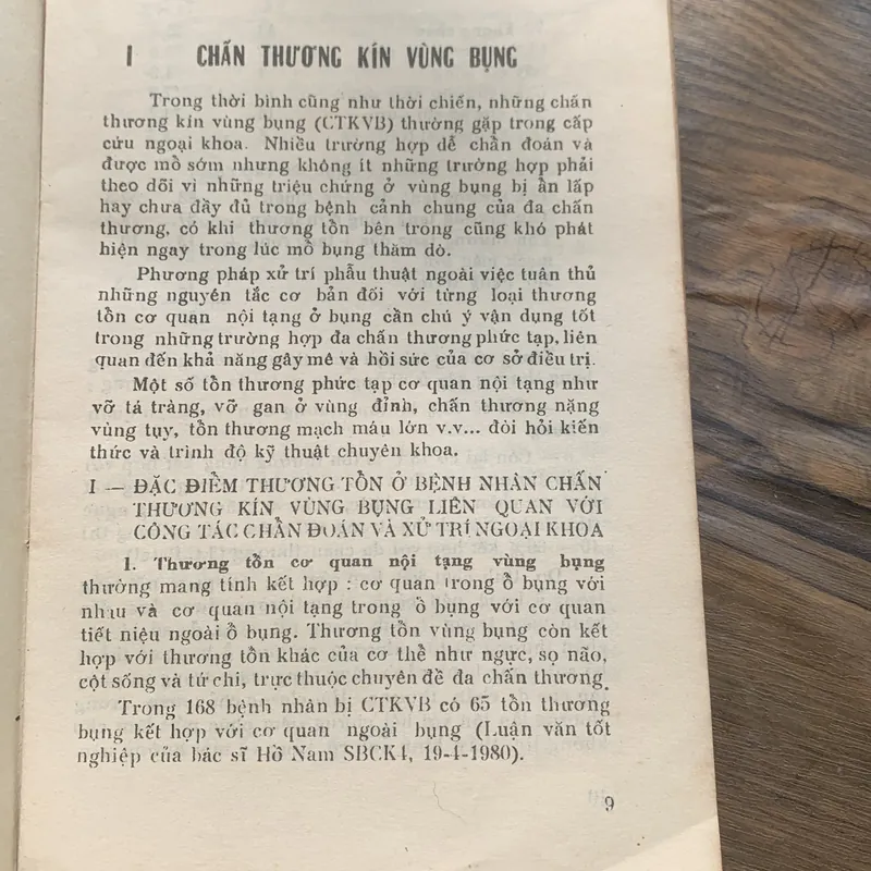Bài giảng Bệnh học Ngoại khoa tập 1, lưu hành nội bộ, in năm 1991, 457 trang 717416