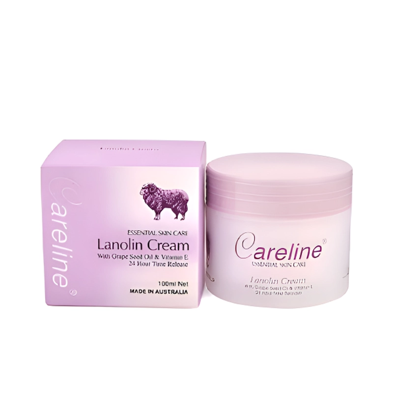 Kem dưỡng ẩm cừu tím Careline Lanolin Cream 100ml của Úc 528094