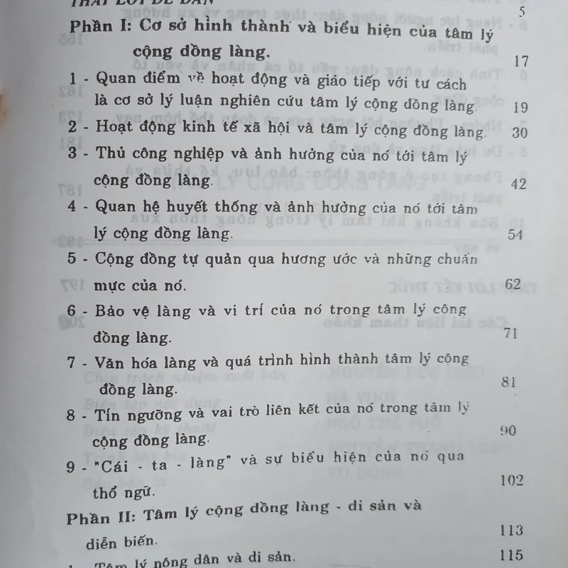 Tâm lý cộng đồng làng và di sản 🌻 567083