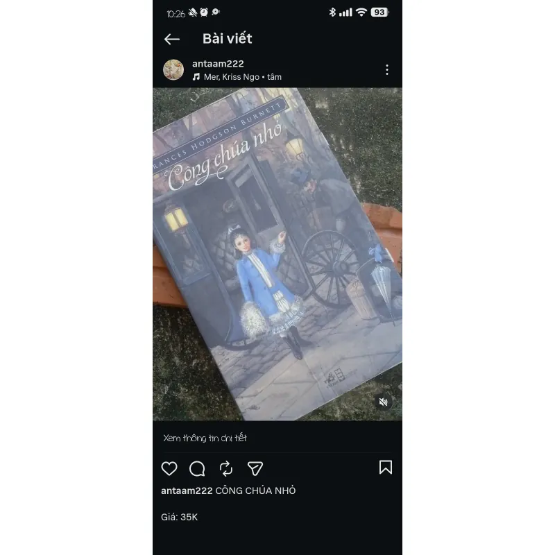 Sách Công Chúa Nhỏ - Frances Hodgson Burnett 934346