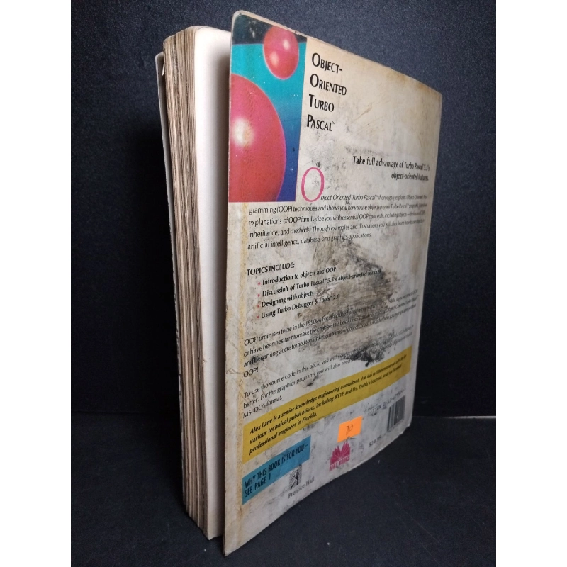 Object - Oriented TurboPascal mới 60% ố vàng rách nhẹ trang ẩm bẩn Alex Lane HCM2103 GIÁO TRÌNH, CHUYÊN MÔN 918185