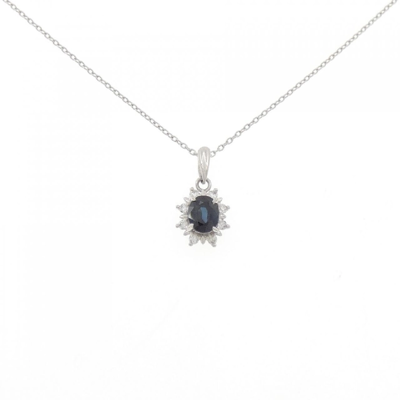 Dây chuyền Sapphire PT900/PT850 0.61CT - Hàng hiệu Chính hãng 857168
