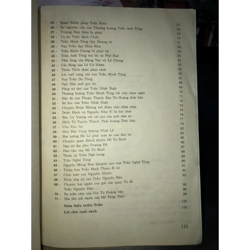 Việt sử giai thoại tập 3: 71 giai thoại thời Trần - Nguyễn Khắc Thuần 761952