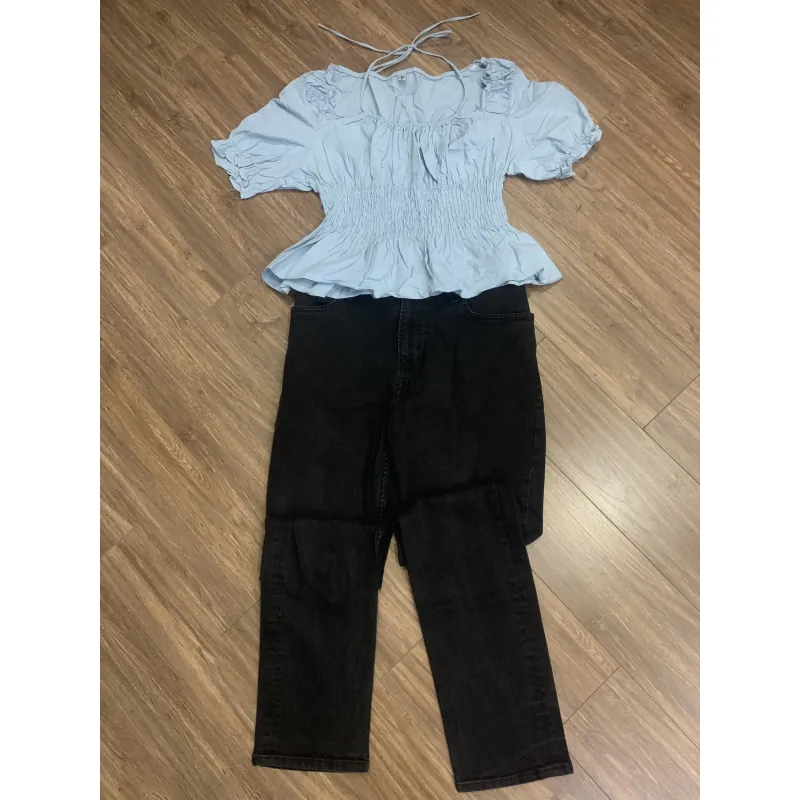 Áo kiểu, quần jeans legging 934625