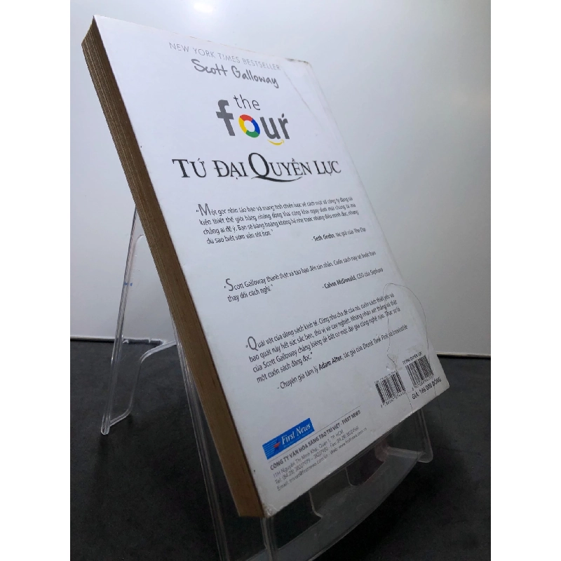 Tứ đại quyền lực XB2018 mới 80% ố bẩn nhẹ Scott Galloway HPB2307 KINH TẾ - TÀI CHÍNH - CHỨNG KHOÁN 916132