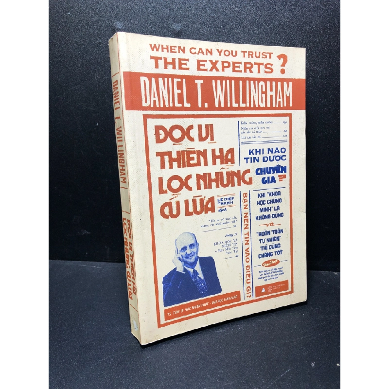 Đọc vị thiên hạ lọc những cú lừa Daniel T.Willingham 2018 mới 90% bẩn nhẹ HPB.HCM0611 30918