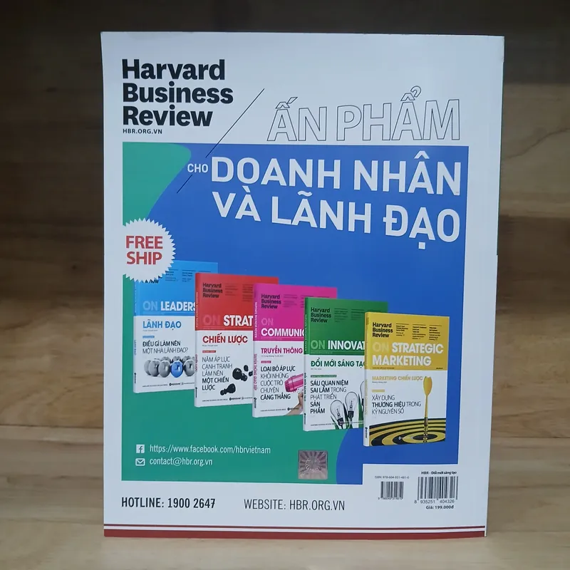 Bộ Sách Harvard Business Review: Marketing, Sáng Tạo, Truyền Thông, Chiến Lược, Lãnh Đạo 674151