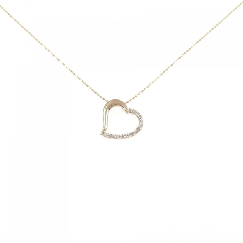 K18PG Dây chuyền trái tim kim cương 0.16CT - Hàng hiệu chính hãng 857957