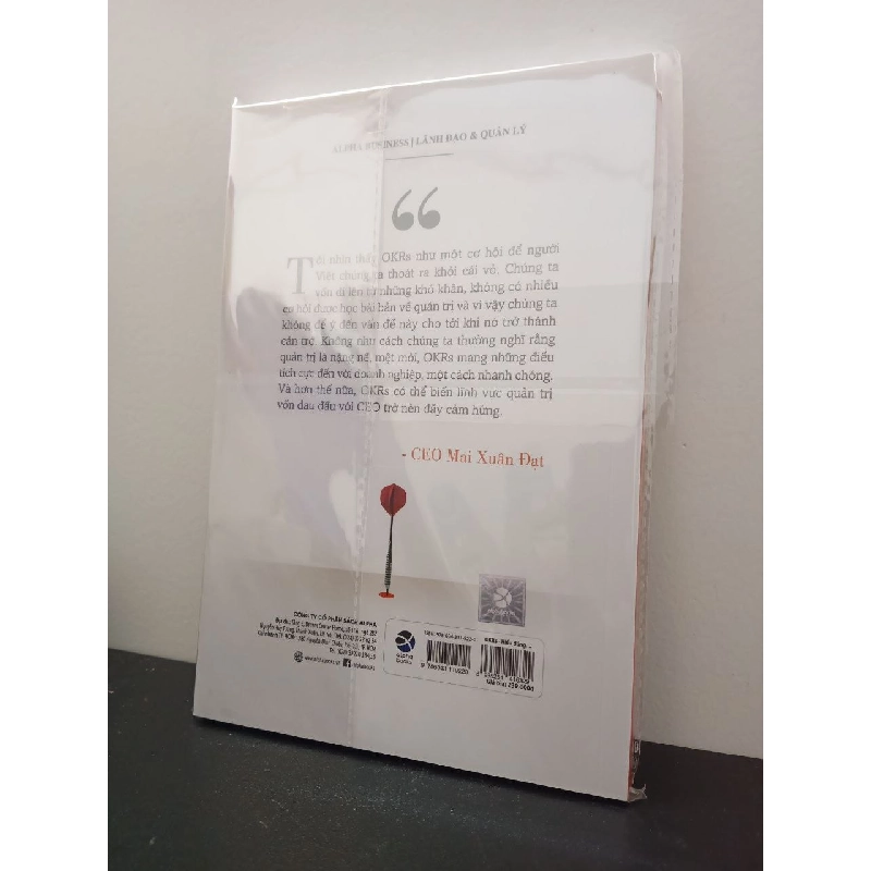 OKRs - Hiểu Đúng, Làm Đúng - Cách Để Áp Dụng Thành Công OKRs Ngay Từ Đầu - Mai Xuân Đạt New 100% HCM.ASB2303 341103