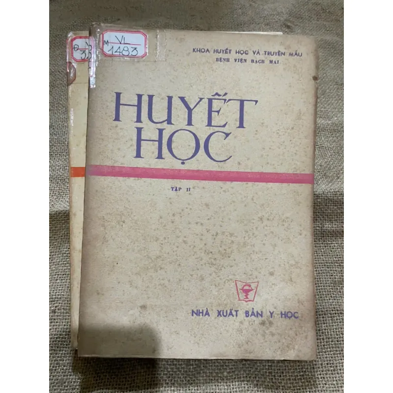 HUYẾT HỌC - 2 TẬP- SÁCH KHỔ LỚN - SÁCH Y 572888