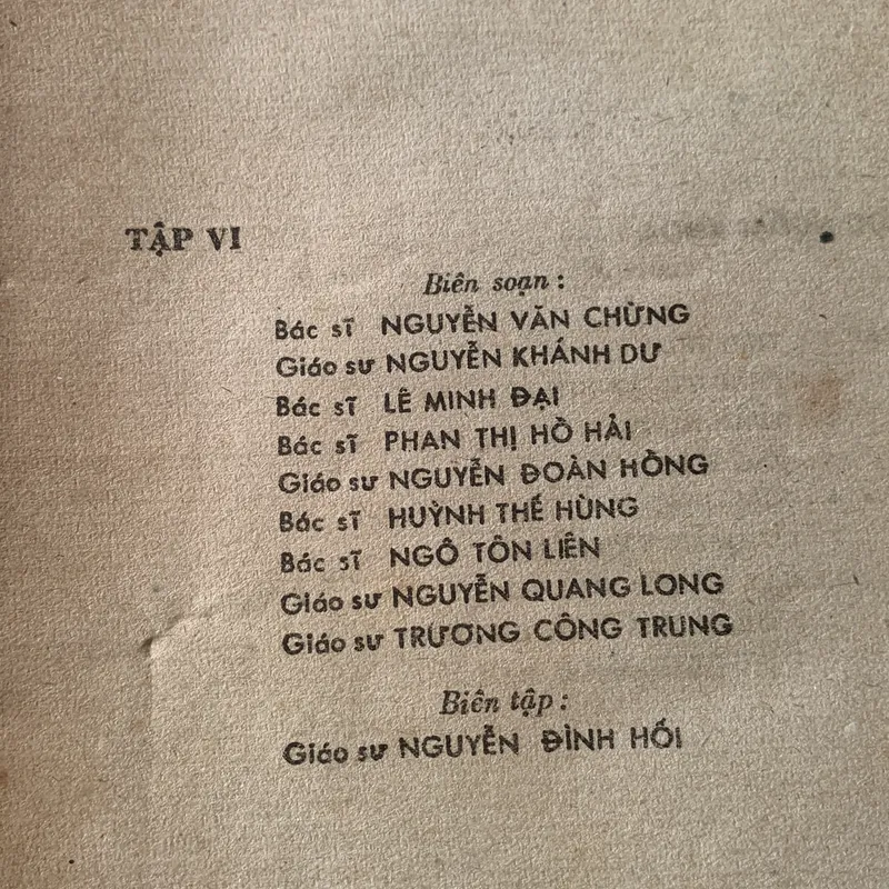 Bài giảng bệnh học ngoại khoa, tập 6, lưu hành nội bộ 711242