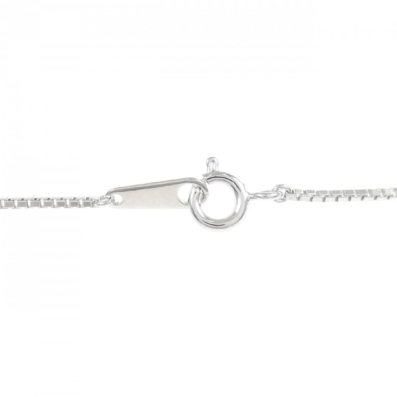 K18WG Mặt dây chuyền kim cương Pave hình mặt trăng 0.50CT - Hàng hiệu Chính hãng 857227