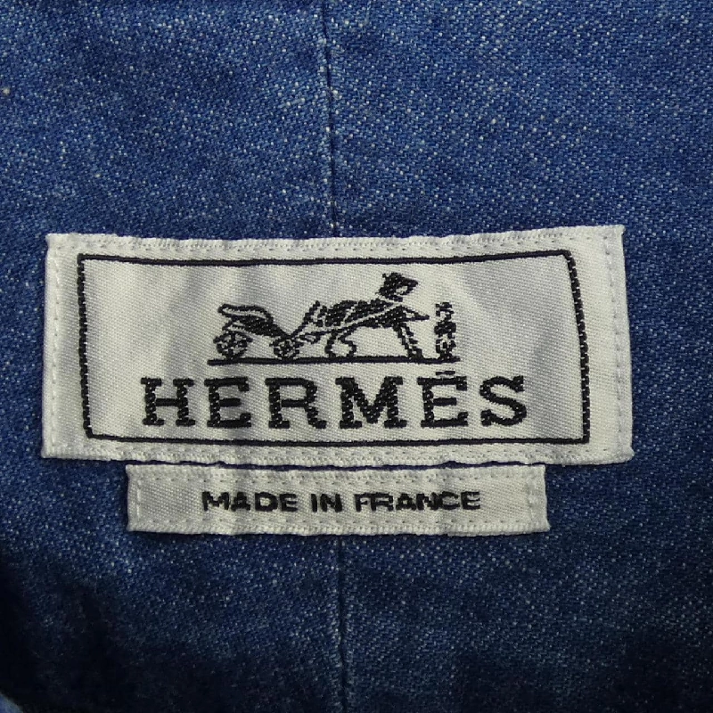 HERMES *41-5620 Áo Sơ Mi Ngắn Tay - Hàng hiệu Chính Hãng 888217