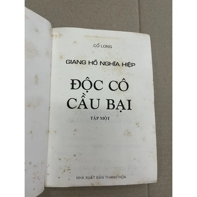 ĐỘC CÔ CẦU BẠI - CỔ LONG 927614