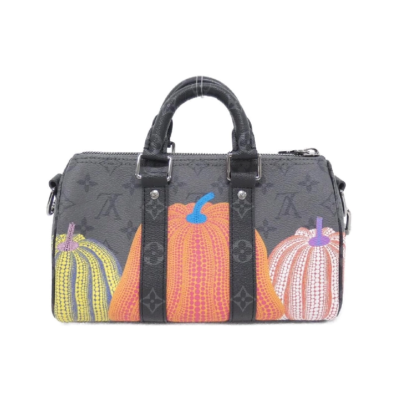 Túi du lịch Louis Vuitton Monogram Eclipse Reverse (LV X YK) Keepall Bandoulière 25cm M46437 - Hàng hiệu Authentic 803896