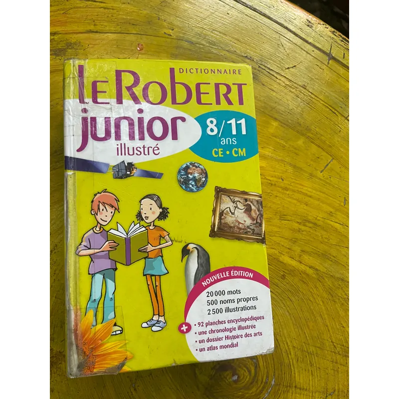 DICTIONNAIRE LE ROBERT JUNIOR ILLUSTRE 8/11 ANS CE.CM 557559