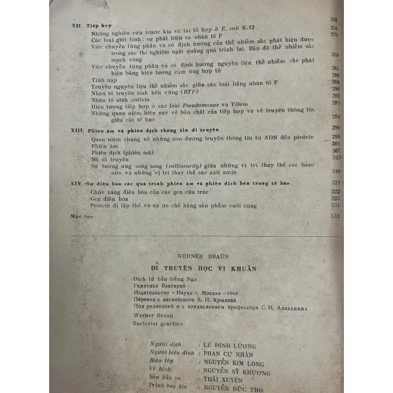 DI TRUYỀN HỌC VÀ VI KHUẨN 698206