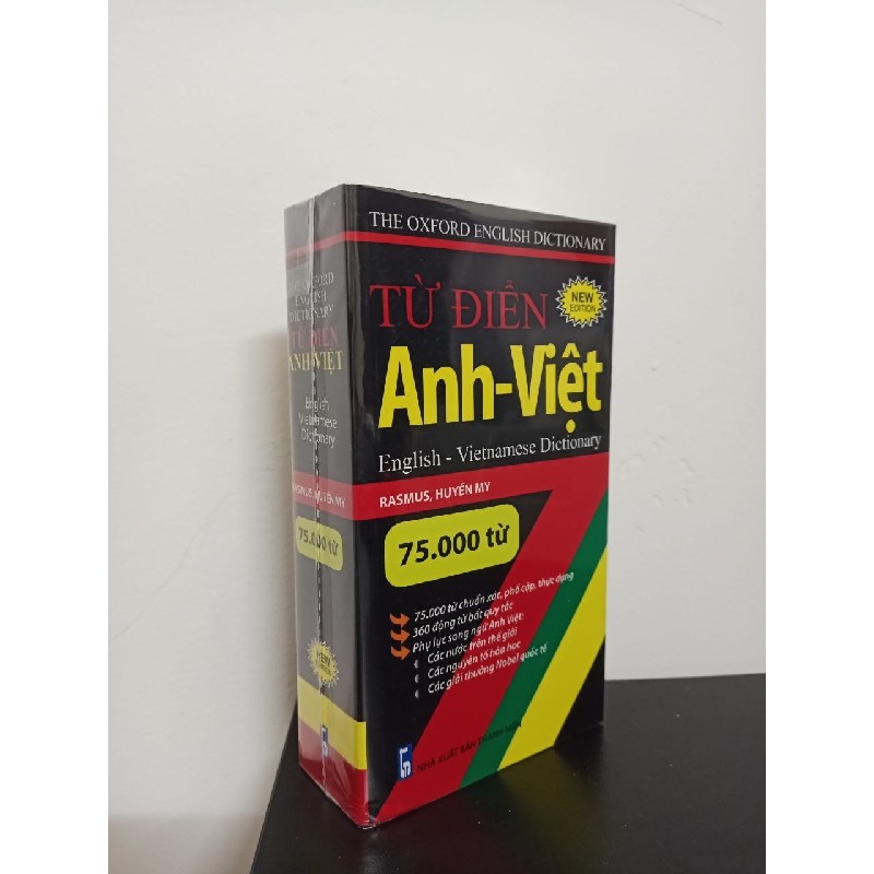 Từ Điển Anh - Việt 75000 Từ - Rasmus, Huyền My New 100% HCM.ASB1809 Oreka-Blogmeo 63270