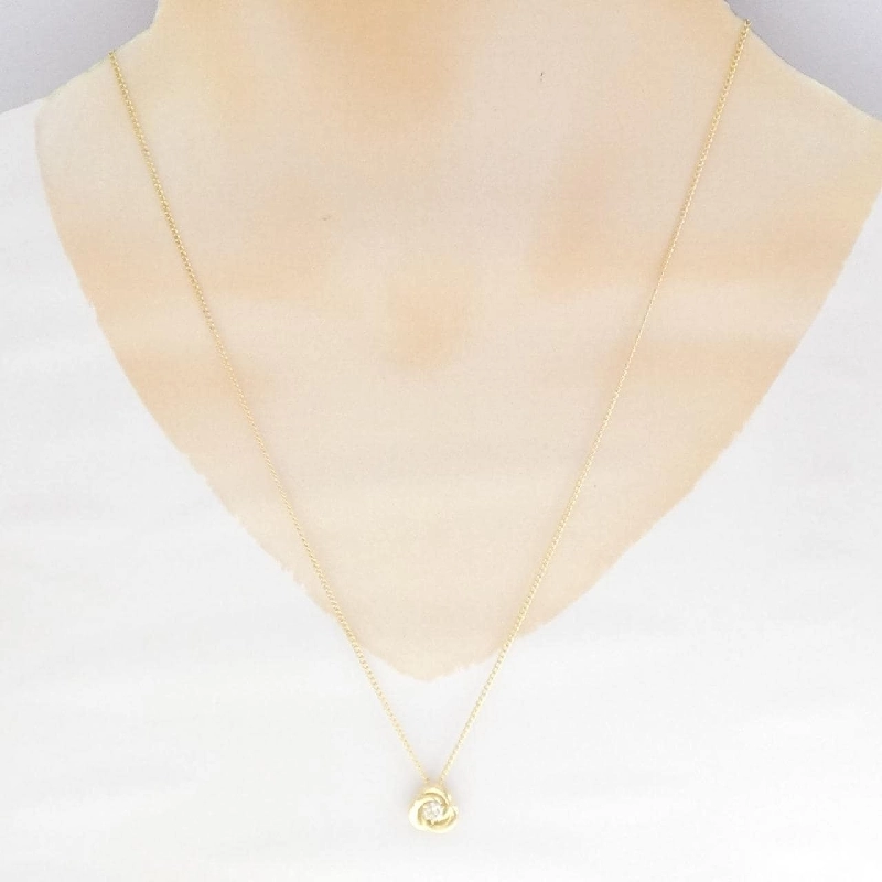 K18YG/750YG Dây chuyền kim cương 0.16CT - Hàng hiệu Chính hãng 846969