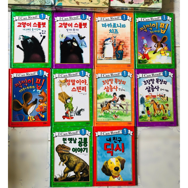 ✨ BỘ 10 TẬP “I CAN READ” – NGÔN NGỮ TIẾNG HÀN 🇰🇷📚 544670