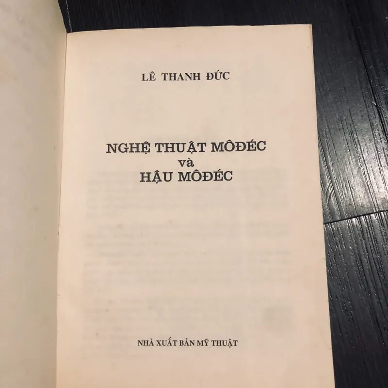  Nghệ thuật modec và hậu modec 564506