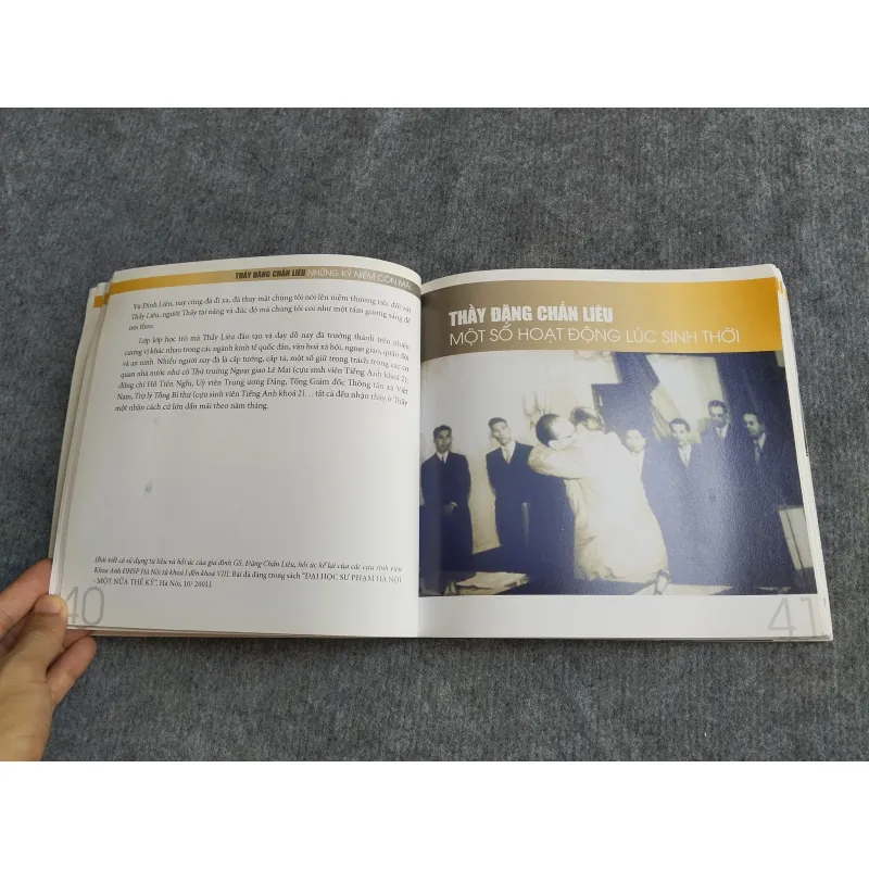 THẦY ĐẶNG CHẤN LIÊU: NHỮNG KỶ NIỆM CÒN MÃI 572749