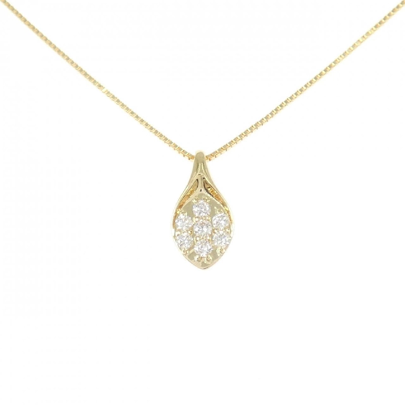 K18YG Dây chuyền kim cương 0.13CT - Hàng hiệu Chính hãng 861234