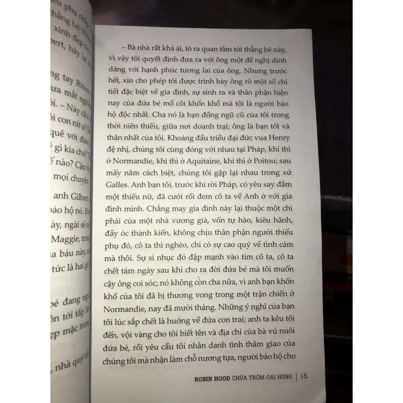 Robin Hood chúa trộm oai hùng - Alexandre Dumas 1027763