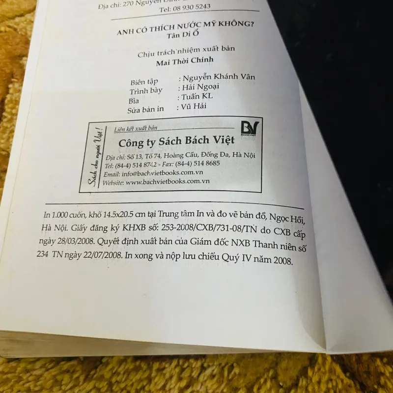 Anh Có Thích Nước Mỹ Không? - Tân Di Ổ#HATRA 1006163