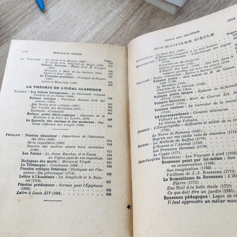 MORCEAUX CHOISIS DES AUTEURS FRANÇAIS – Tuyển tập văn học Pháp kinh điển 📚  971144