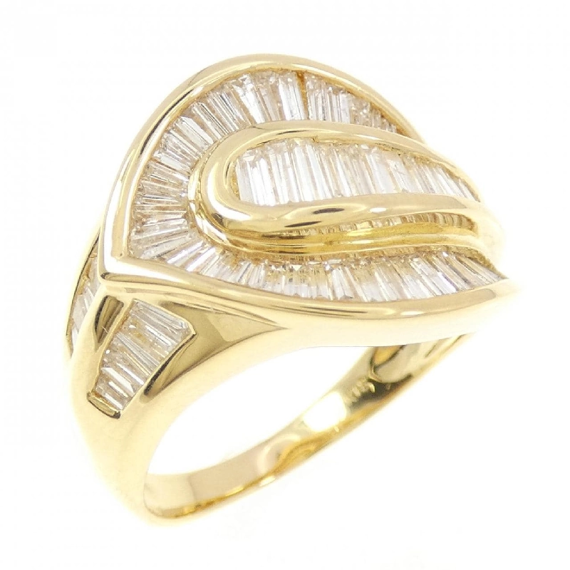 Nhẫn kim cương K18YG 670986