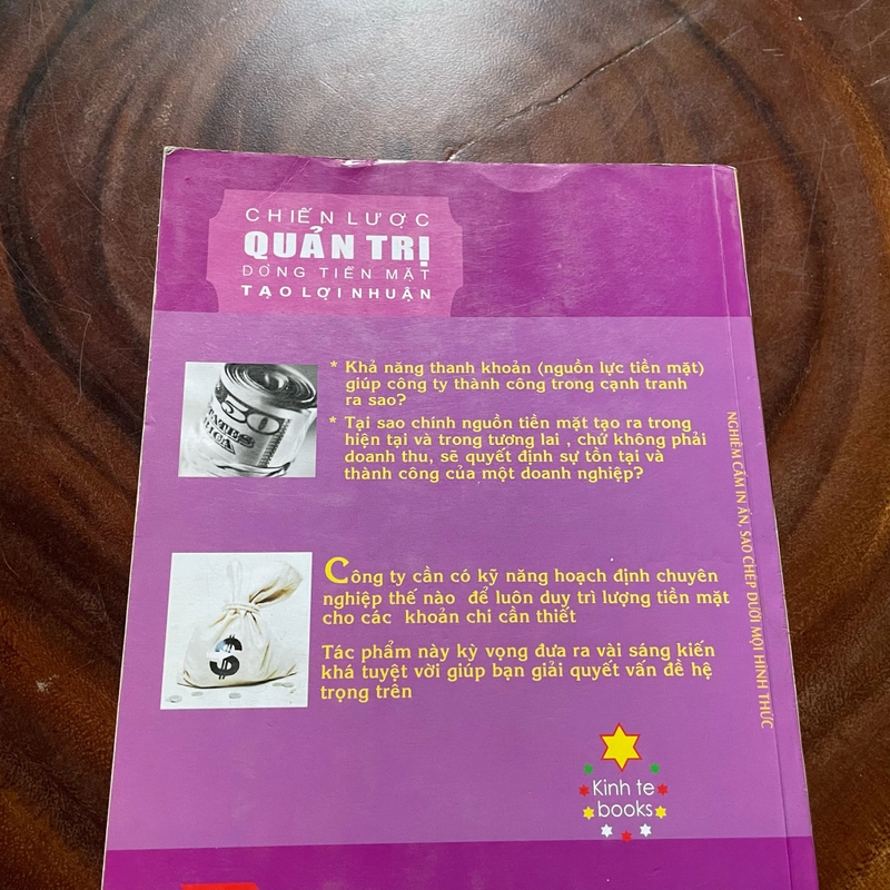 II Tựa sách: Chiến Lược Quản Trị Dòng Tiền Mặt Tạo Lợi Nhuận - MBA Nguyễn Văn Dung - 2009 443909