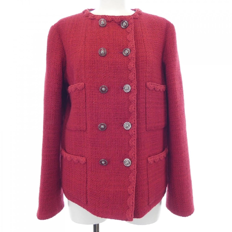 Jacket không cổ CHANEL LOOK2 P77692V60404 - Hàng hiệu Authentic 821877