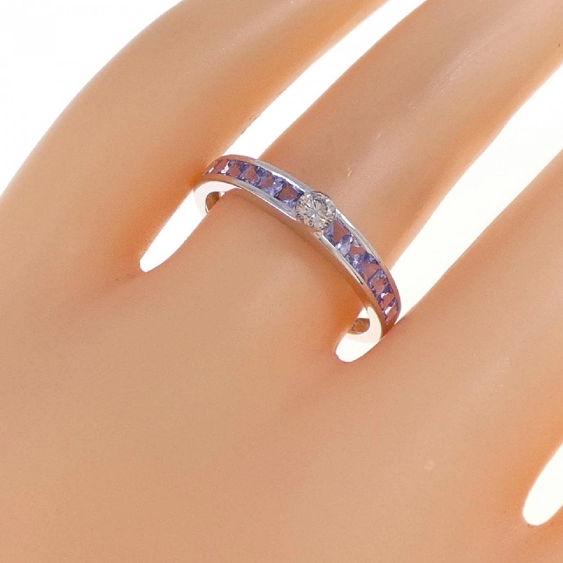 Nhẫn Tanzanite K18WG - Hàng hiệu Authentic 848252