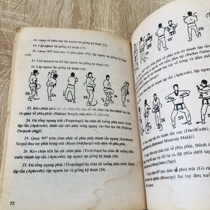 BỘ 2 TẬP 25 BÀI QUYỀN TAEKWONDO   991547
