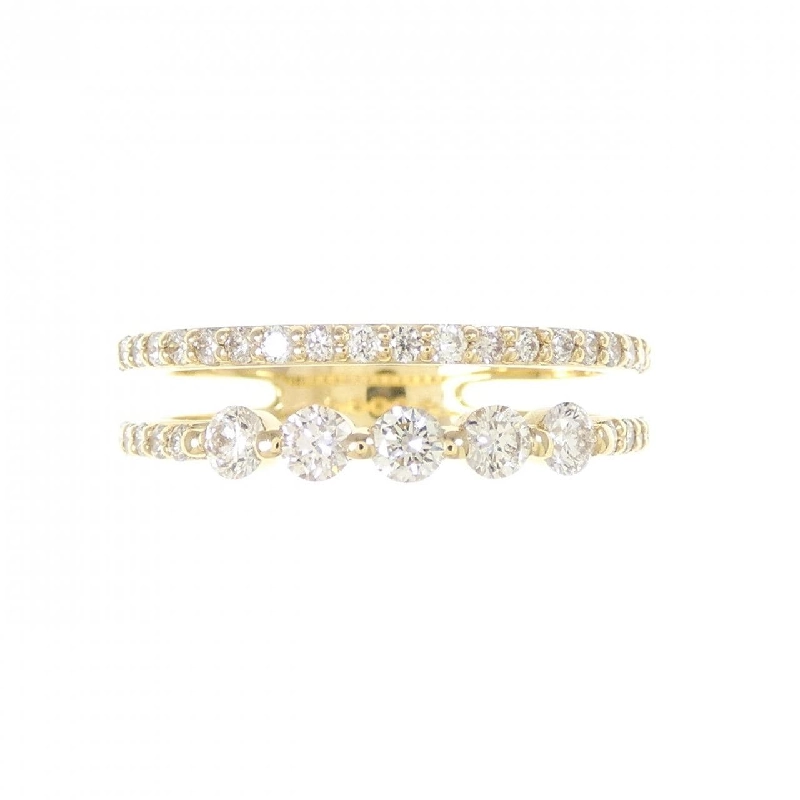 Nhẫn kim cương K18YG 0.53CT 668547