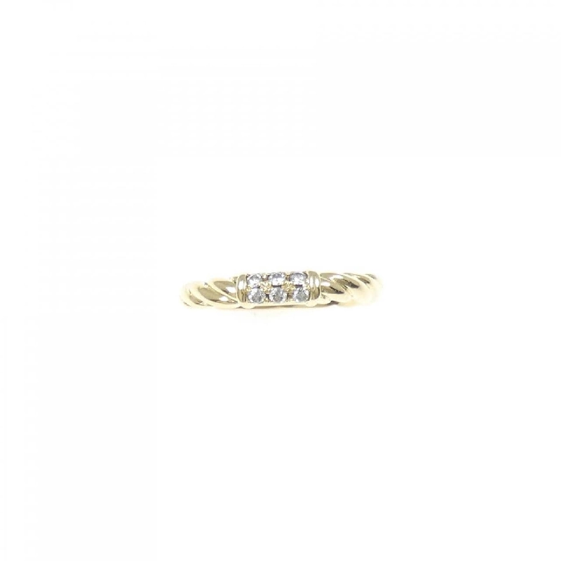 Nhẫn kim cương K18YG 0.09CT 672129