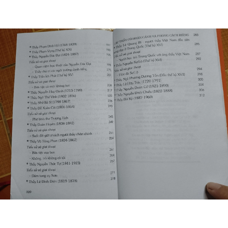 Nhà giáo Việt Nam tiểu sử và giai thoại N18- 2012 - 321 trang LỊCH SỬ - CHÍNH TRỊ - TRIẾT HỌC ANTQ2012-192 921198