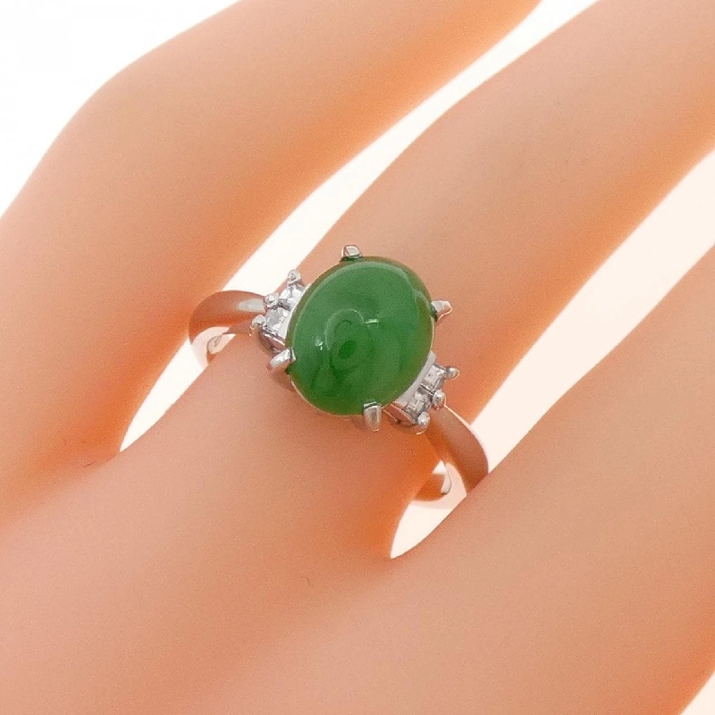 Nhẫn Ngọc Bích PT900 2.42CT - Hàng hiệu Chính hãng 852132