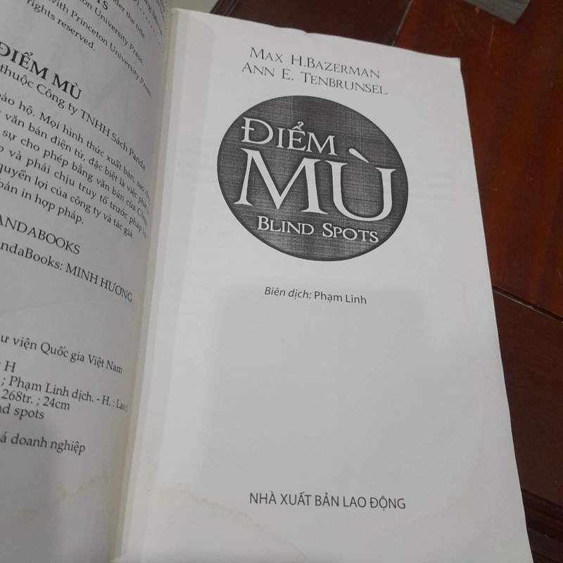 ĐIỂM MÙ, vì sao chúng ta thất bại trong việc hành động đúng đắn? Và phải làm gì? 335794